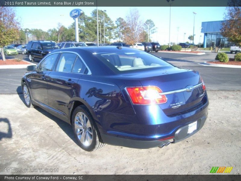 Kona Blue / Light Stone 2011 Ford Taurus Limited