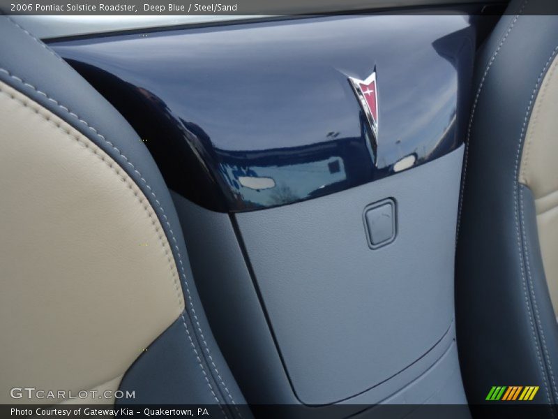 Deep Blue / Steel/Sand 2006 Pontiac Solstice Roadster