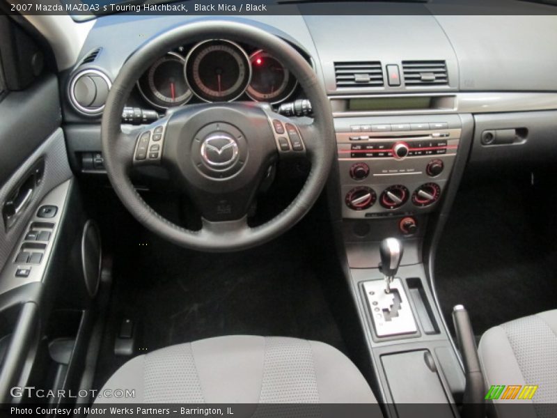 Black Mica / Black 2007 Mazda MAZDA3 s Touring Hatchback