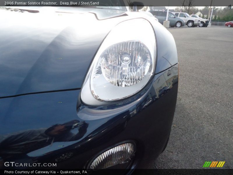 Deep Blue / Steel/Sand 2006 Pontiac Solstice Roadster