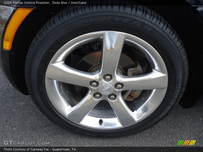 Deep Blue / Steel/Sand 2006 Pontiac Solstice Roadster