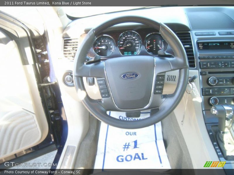 Kona Blue / Light Stone 2011 Ford Taurus Limited