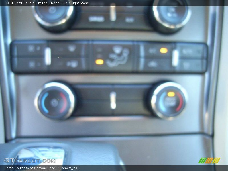 Kona Blue / Light Stone 2011 Ford Taurus Limited