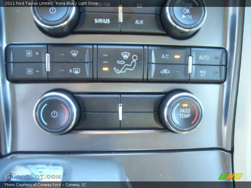 Kona Blue / Light Stone 2011 Ford Taurus Limited
