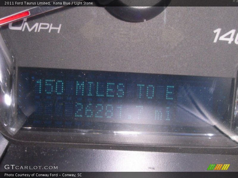 Kona Blue / Light Stone 2011 Ford Taurus Limited