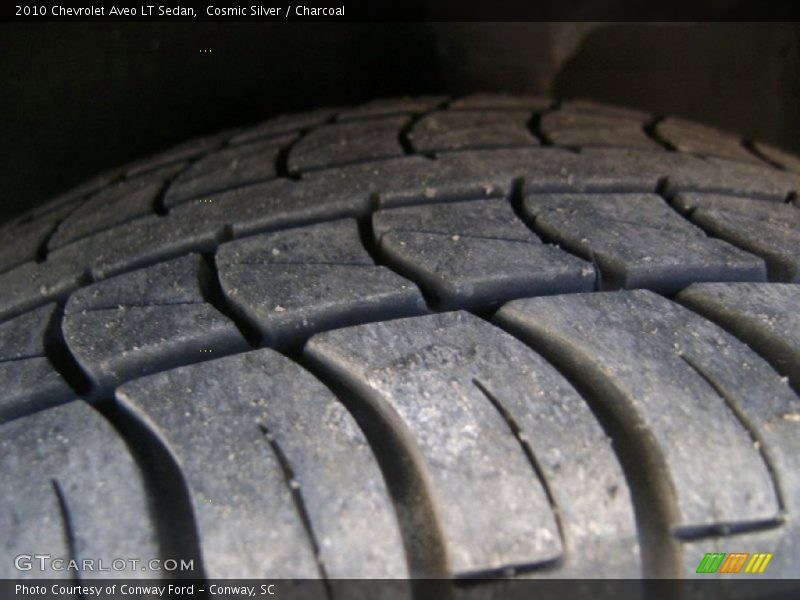 Cosmic Silver / Charcoal 2010 Chevrolet Aveo LT Sedan