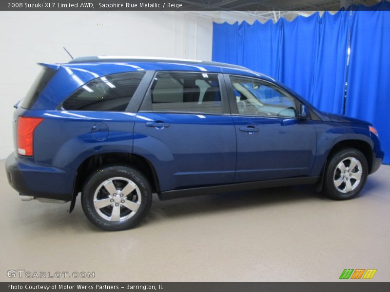 Sapphire Blue Metallic / Beige 2008 Suzuki XL7 Limited AWD