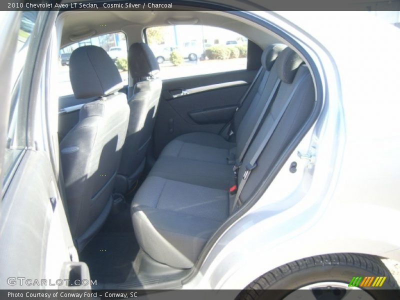 Cosmic Silver / Charcoal 2010 Chevrolet Aveo LT Sedan