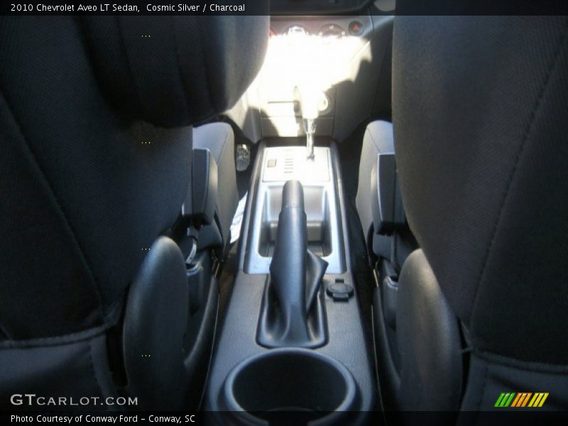 Cosmic Silver / Charcoal 2010 Chevrolet Aveo LT Sedan