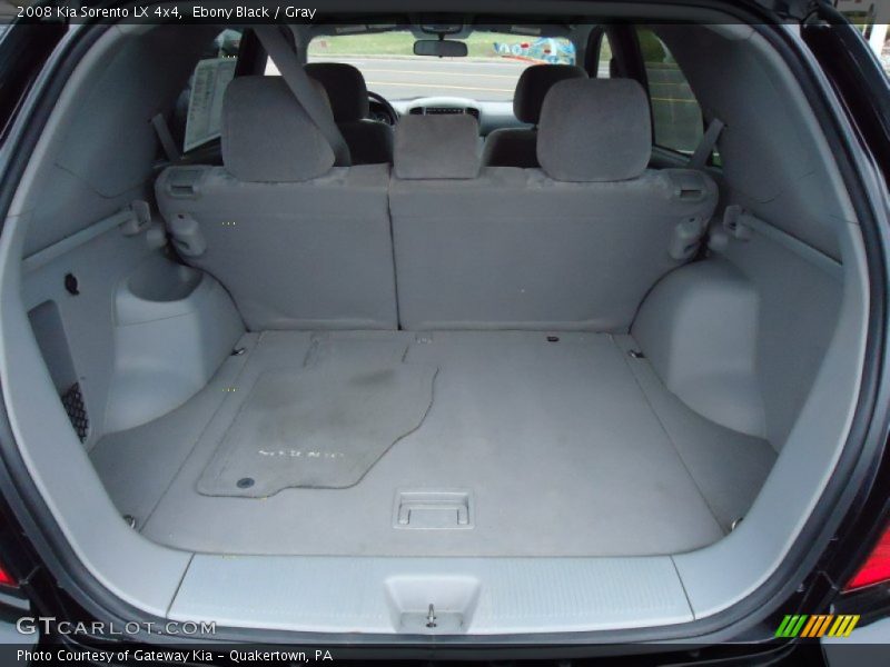 Ebony Black / Gray 2008 Kia Sorento LX 4x4
