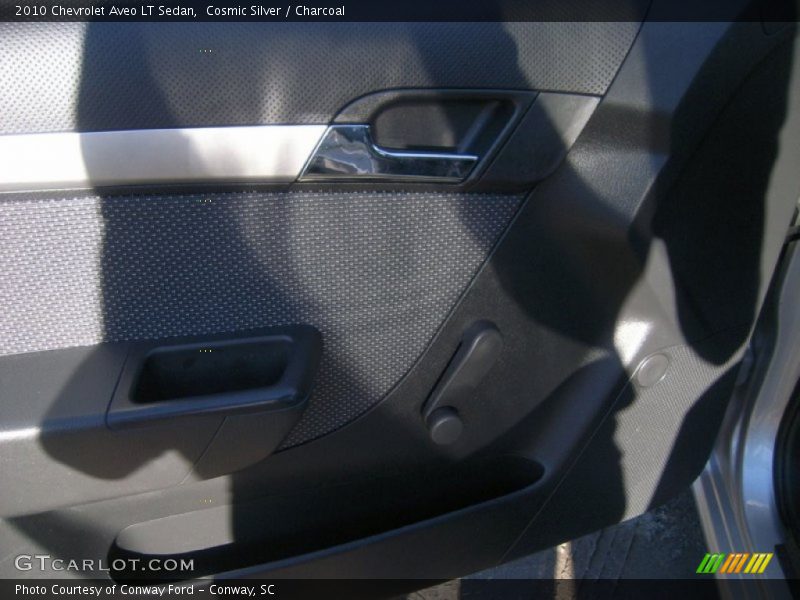 Cosmic Silver / Charcoal 2010 Chevrolet Aveo LT Sedan