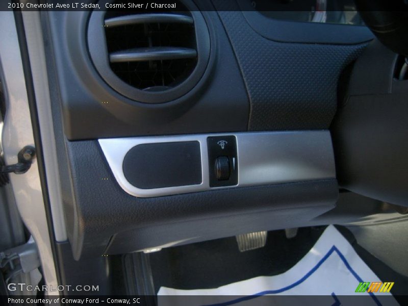 Cosmic Silver / Charcoal 2010 Chevrolet Aveo LT Sedan