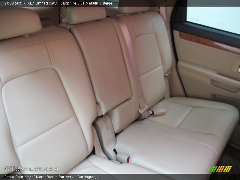 Sapphire Blue Metallic / Beige 2008 Suzuki XL7 Limited AWD