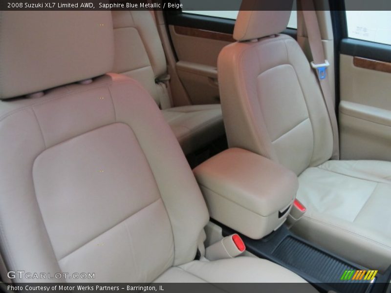 Sapphire Blue Metallic / Beige 2008 Suzuki XL7 Limited AWD