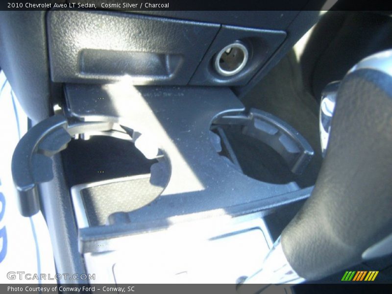 Cosmic Silver / Charcoal 2010 Chevrolet Aveo LT Sedan