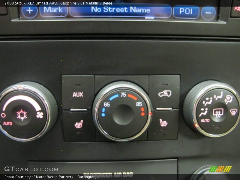 Controls of 2008 XL7 Limited AWD