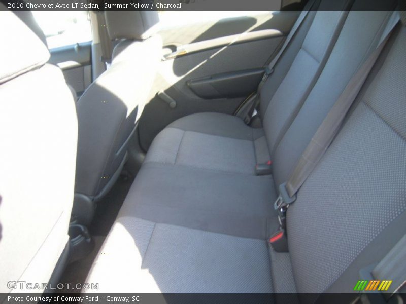 Summer Yellow / Charcoal 2010 Chevrolet Aveo LT Sedan