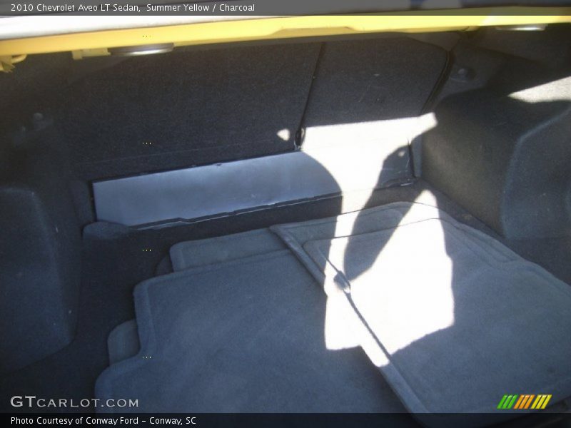 Summer Yellow / Charcoal 2010 Chevrolet Aveo LT Sedan