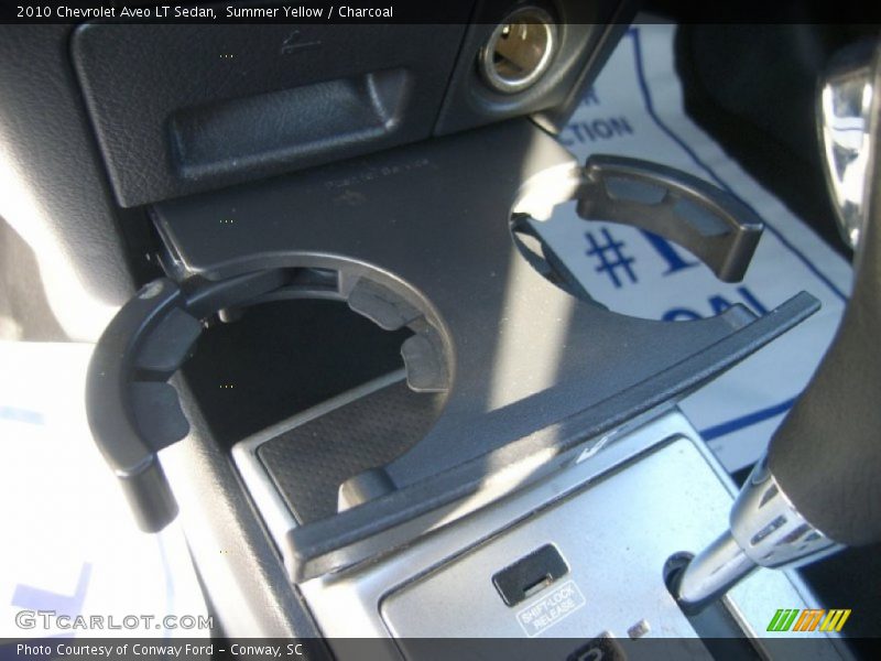 Summer Yellow / Charcoal 2010 Chevrolet Aveo LT Sedan