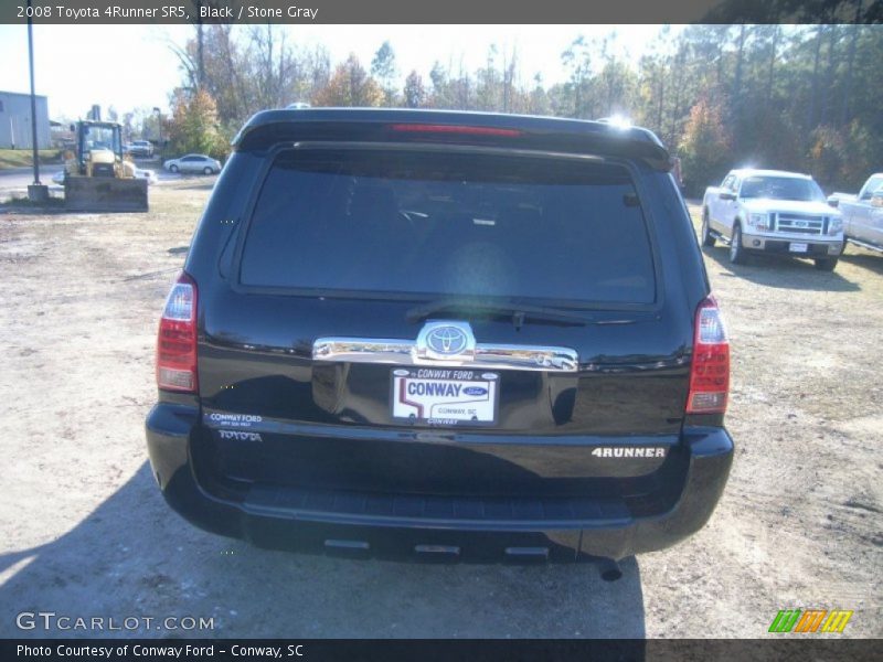 Black / Stone Gray 2008 Toyota 4Runner SR5
