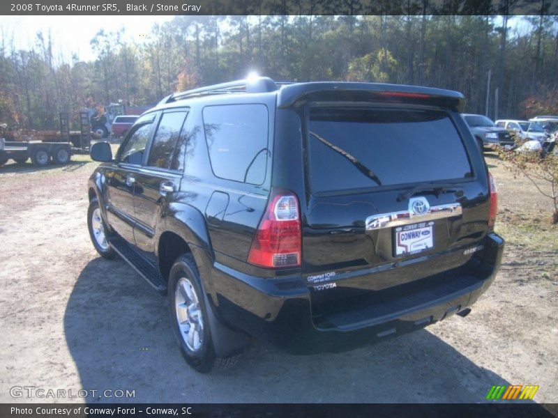 Black / Stone Gray 2008 Toyota 4Runner SR5