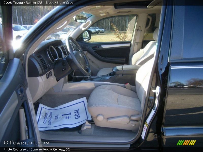 Black / Stone Gray 2008 Toyota 4Runner SR5