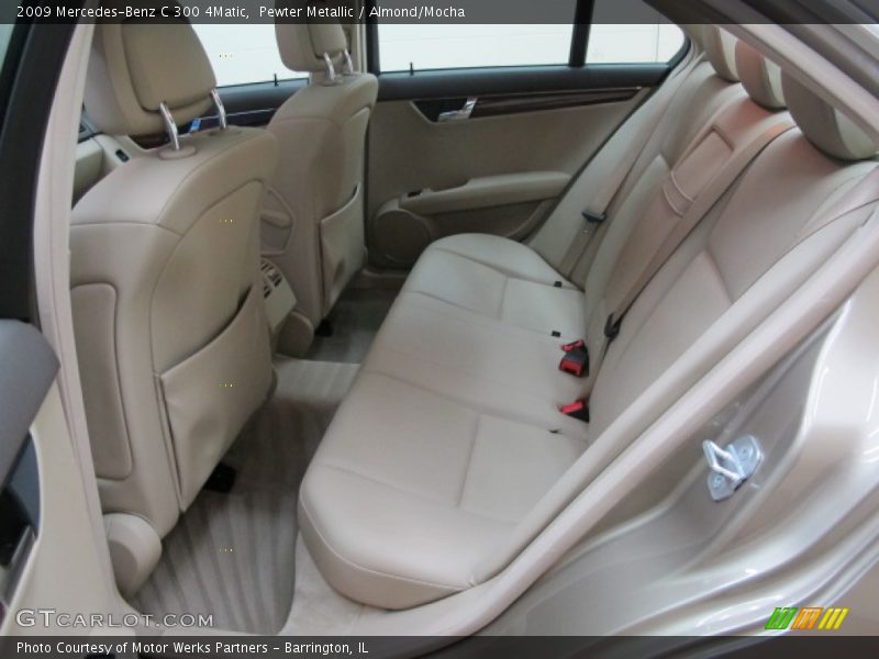 Pewter Metallic / Almond/Mocha 2009 Mercedes-Benz C 300 4Matic