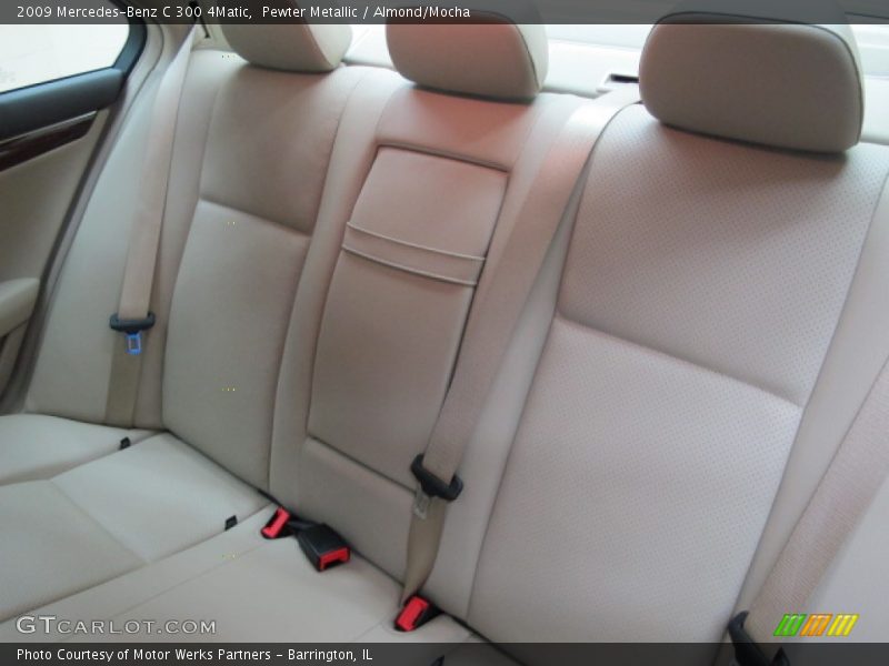 Pewter Metallic / Almond/Mocha 2009 Mercedes-Benz C 300 4Matic