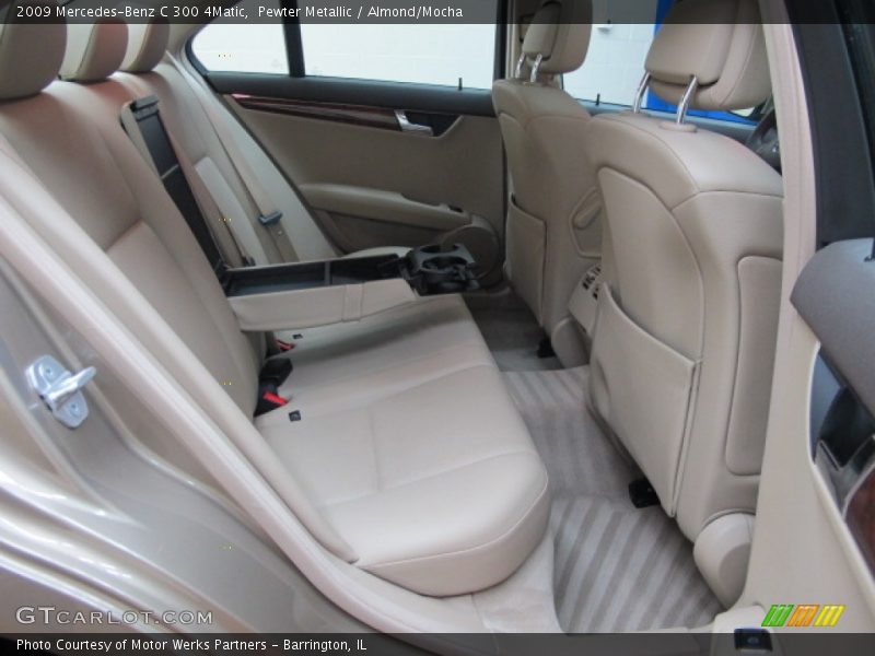 Pewter Metallic / Almond/Mocha 2009 Mercedes-Benz C 300 4Matic