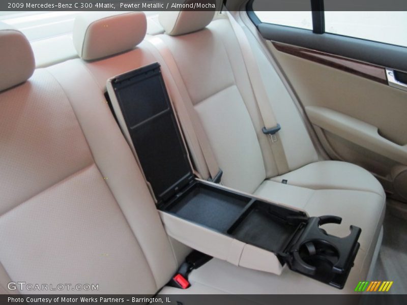 Pewter Metallic / Almond/Mocha 2009 Mercedes-Benz C 300 4Matic