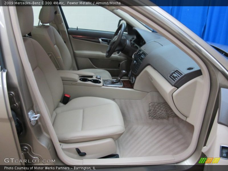 Pewter Metallic / Almond/Mocha 2009 Mercedes-Benz C 300 4Matic