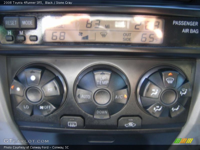 Black / Stone Gray 2008 Toyota 4Runner SR5