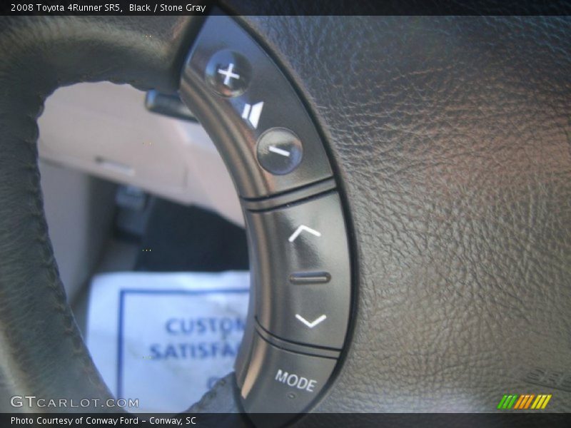 Black / Stone Gray 2008 Toyota 4Runner SR5