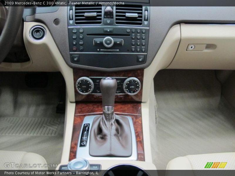 Pewter Metallic / Almond/Mocha 2009 Mercedes-Benz C 300 4Matic
