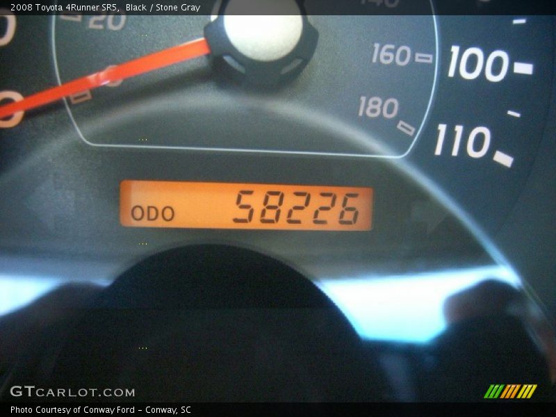 Black / Stone Gray 2008 Toyota 4Runner SR5