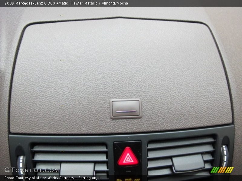 Pewter Metallic / Almond/Mocha 2009 Mercedes-Benz C 300 4Matic