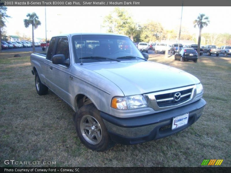 Silver Metallic / Medium Dark Flint 2003 Mazda B-Series Truck B3000 Cab Plus