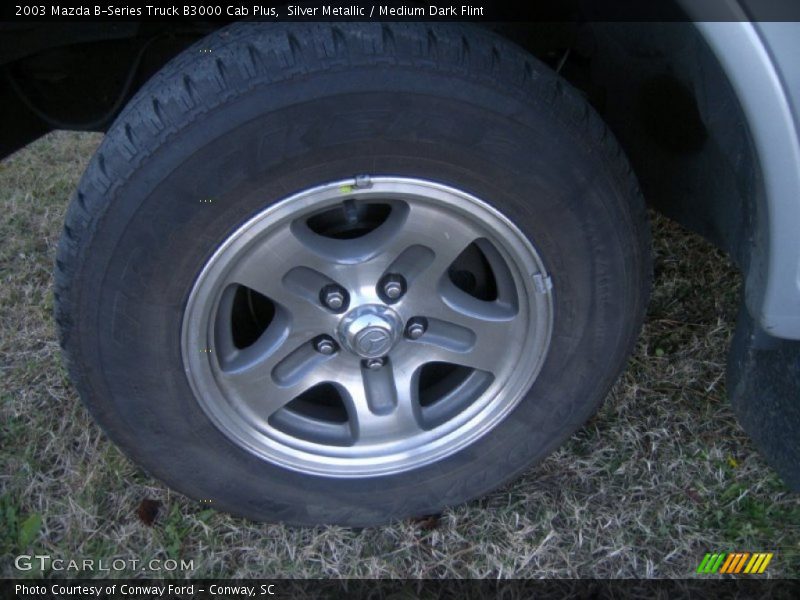 Silver Metallic / Medium Dark Flint 2003 Mazda B-Series Truck B3000 Cab Plus