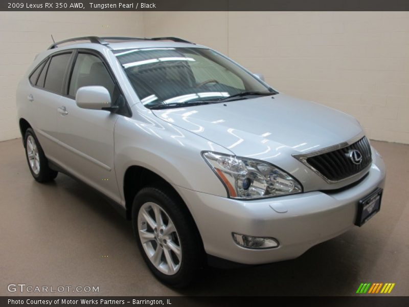 Tungsten Pearl / Black 2009 Lexus RX 350 AWD