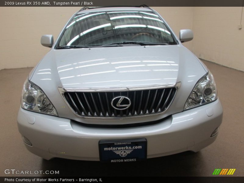 Tungsten Pearl / Black 2009 Lexus RX 350 AWD