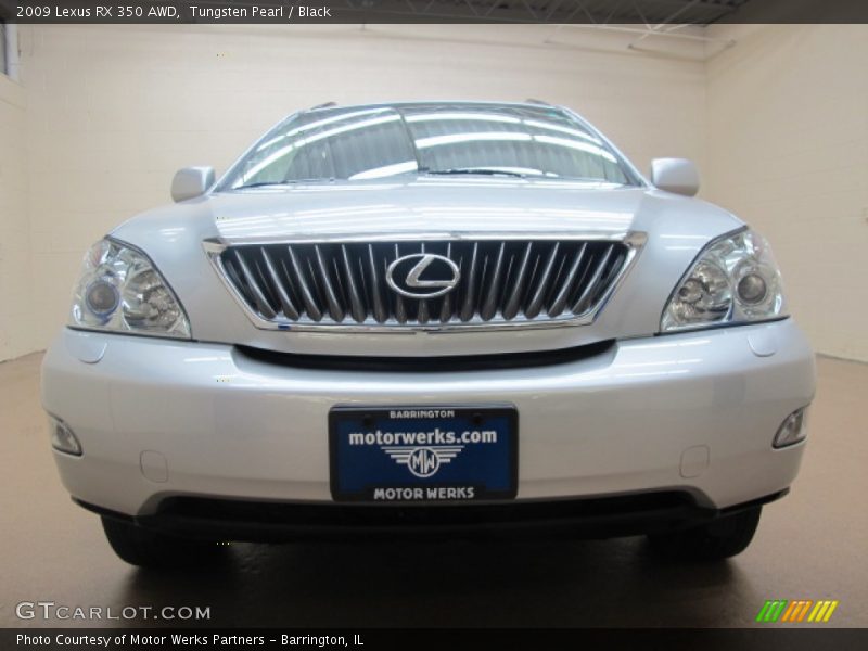 Tungsten Pearl / Black 2009 Lexus RX 350 AWD