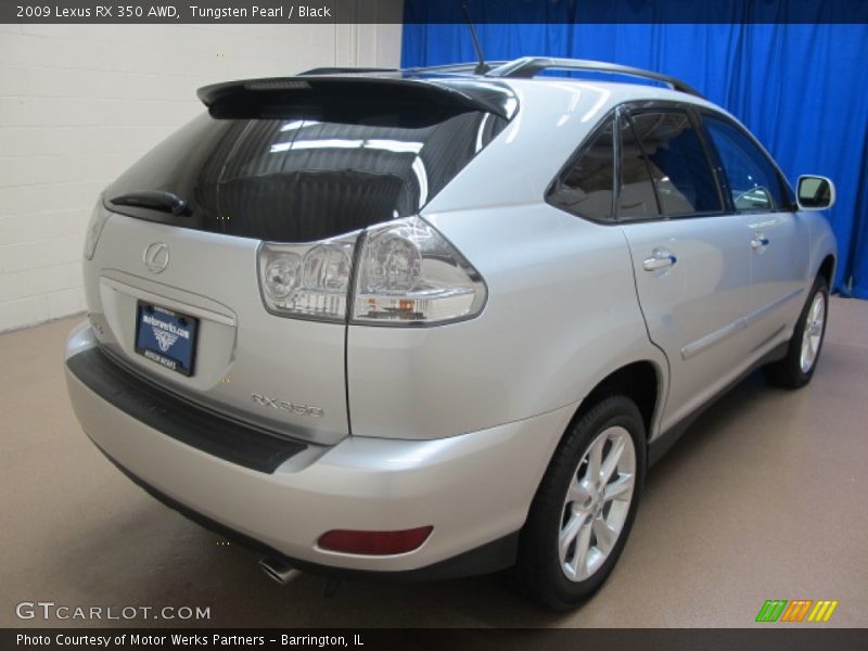 Tungsten Pearl / Black 2009 Lexus RX 350 AWD