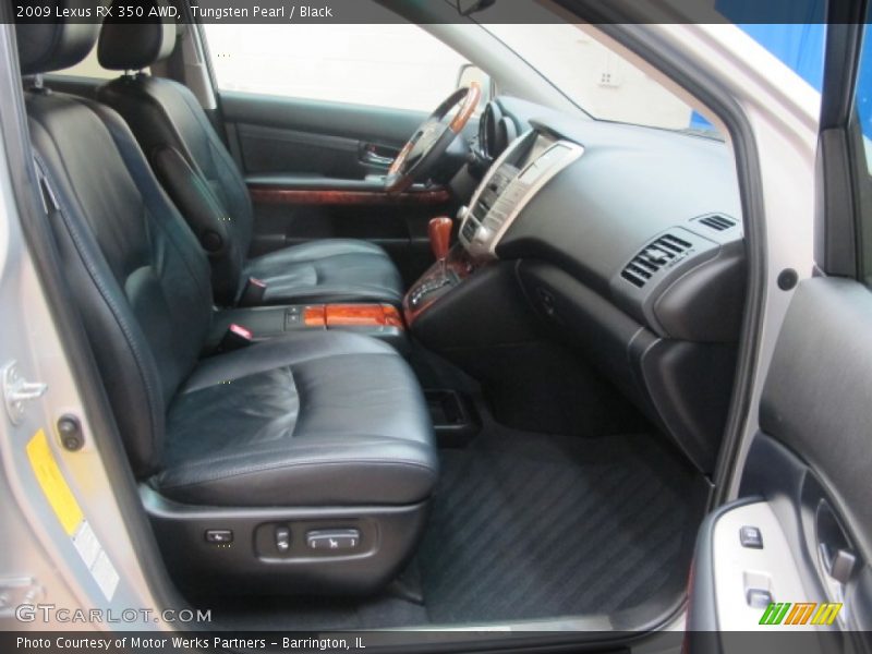 Tungsten Pearl / Black 2009 Lexus RX 350 AWD