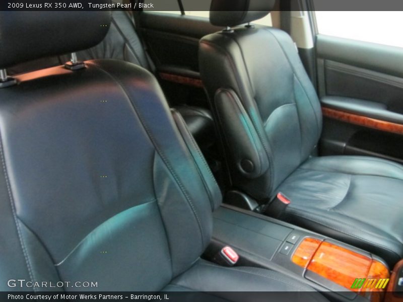 Tungsten Pearl / Black 2009 Lexus RX 350 AWD