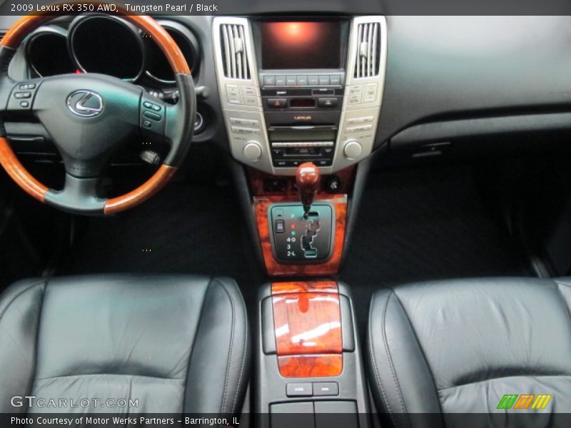 Tungsten Pearl / Black 2009 Lexus RX 350 AWD