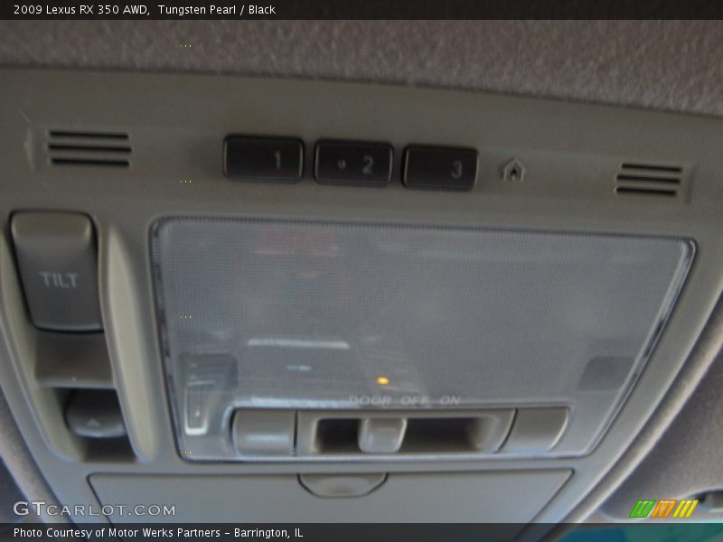 Tungsten Pearl / Black 2009 Lexus RX 350 AWD