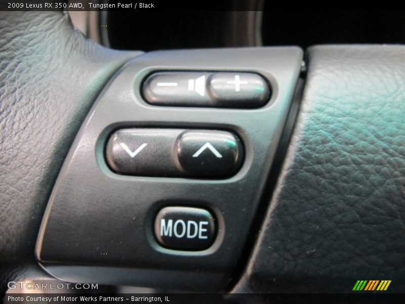 Tungsten Pearl / Black 2009 Lexus RX 350 AWD