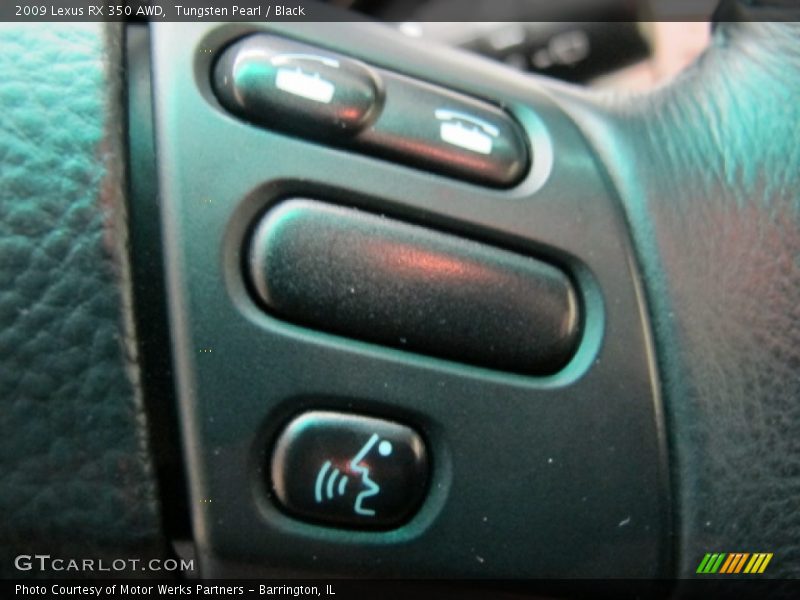 Tungsten Pearl / Black 2009 Lexus RX 350 AWD