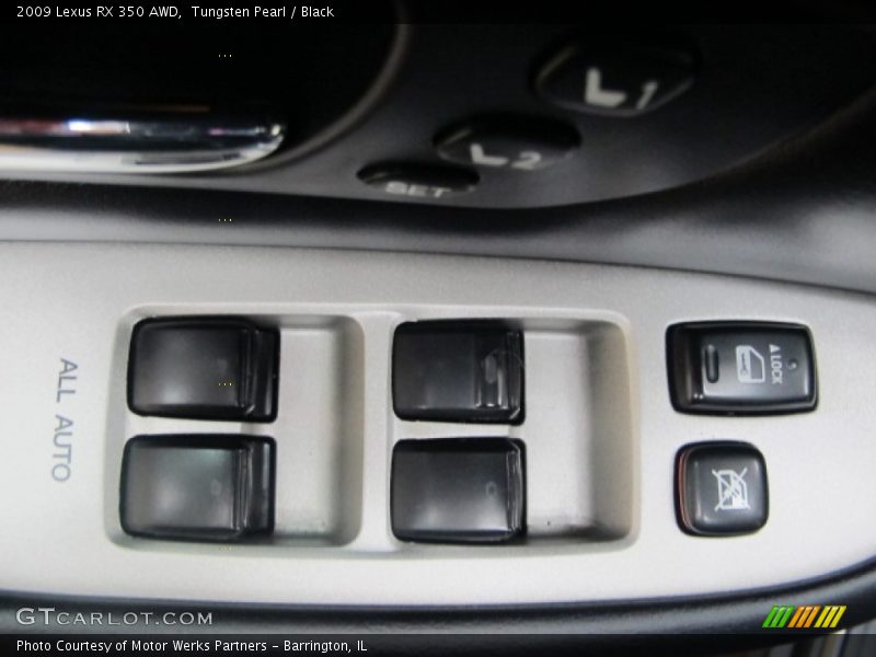 Tungsten Pearl / Black 2009 Lexus RX 350 AWD