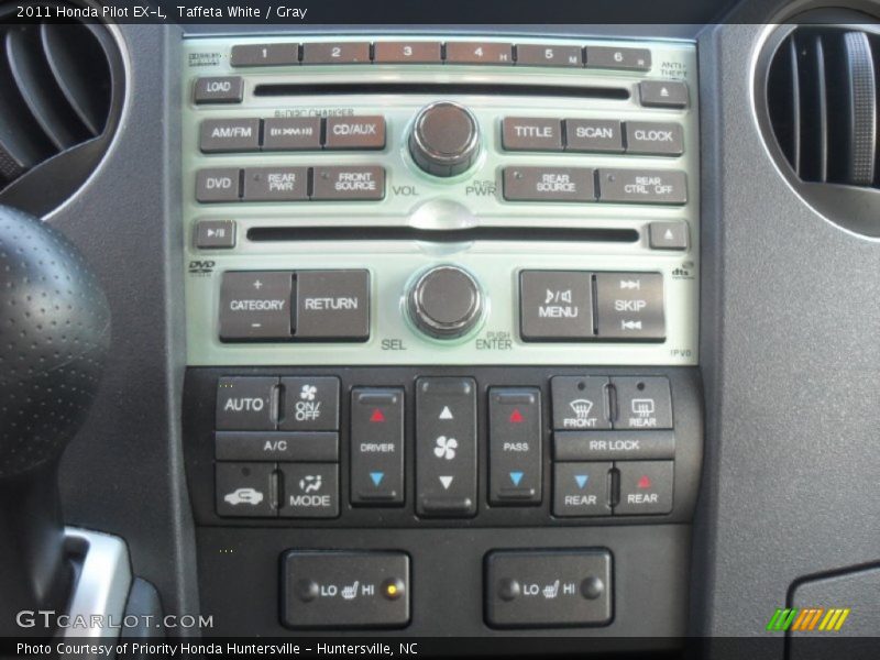 Taffeta White / Gray 2011 Honda Pilot EX-L
